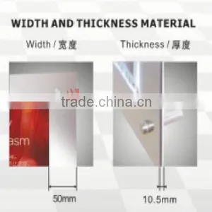 Cheap Super Brightness Motion Sensor Advertising Magic Mirror Wholesale thumbnail-1