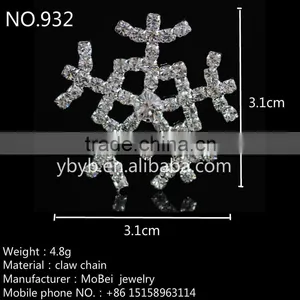 Wholesale Empty Claw Rhinestone Close Cup Chain thumbnail-2