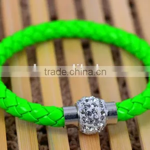 Fashion Woven Diamond Ladies Bracelet thumbnail-3