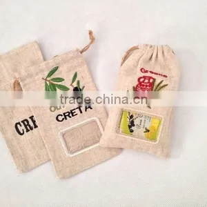 ECO-FRIENDLY HIGHT DENSITY MINI JUTE BAG WITH WINDOW thumbnail-2