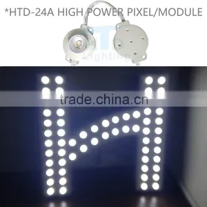 1.8 W High Power LED Module / LED Backlight Module/160degree Led Module for Signage Factory thumbnail-1