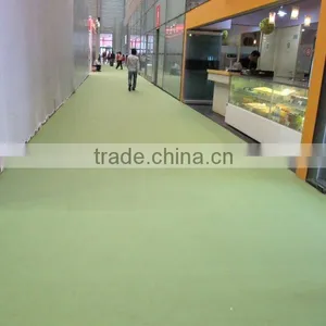 Best Price 100% Polyester Needle Punched Nonwoven Plain Surface Exhibition Carpet thumbnail-2