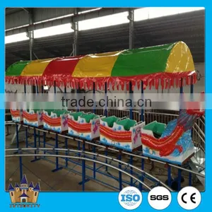 China Factory Fun Park Rides Cheap Roller Coaster Slide Dragon for Sale Amusement Games thumbnail-1
