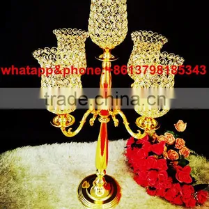 5 Cups Crystal Candelabras and Centerpieces thumbnail-1