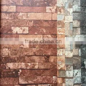 Vintage Style Brick Vinyl Wallpaper for Background Wall thumbnail-2