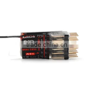 RadioLink 2.4G 6CH R6DII Receiver For AT9 AT10 Transmitter rc Toy Parts thumbnail-2