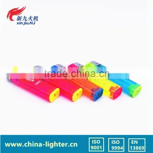 OEM Available Colorful Resuable Plastic Butane Lighter Refillable Lighter thumbnail-2