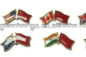 2015 Wholesale High Quality Customized Logo Metal Flag Emblem Pin thumbnail-1