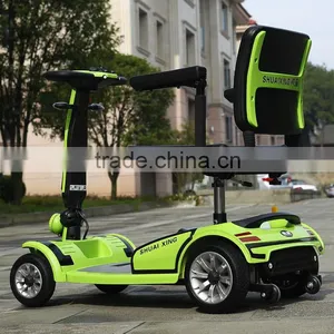 Electric Scooter 180W 4 Wheel Adult Mobility Scooter for Adults, Dual Pedal Scoota thumbnail-5