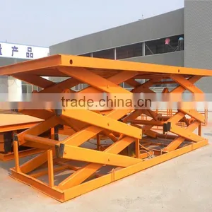 Stationary Hydraulic Electric 5 Ton Fixed Platform Scissor Car Lift thumbnail-1