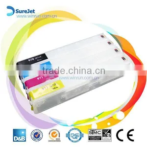 Refillable Cartridge for hp Cartridge 970 971 Used for HP PRO X 451 551 476 Wholesale China thumbnail-1