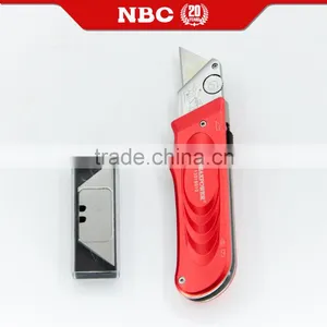 Wholesale Utility Knife With Aluminum Handle OEM Free Sample Cutter thumbnail-4
