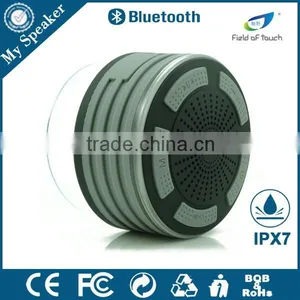 My Speaker F013 Black/gray Color Waterproof Bluetooth Floating Speaker With Led Light thumbnail-3