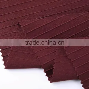 Clothing Fabric Dying Knit Fabric Nylon Viscose N/R Ottoman Rib Jacquard Fabric thumbnail-2