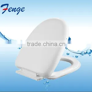 Plastic Hinge Slow Down Quiet Flushing Baby Toilet Seat thumbnail-1
