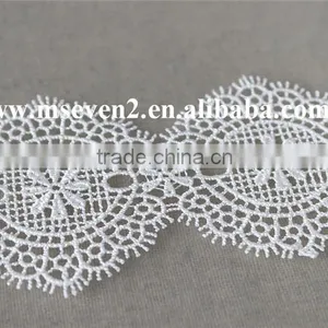 Classical Fashion Polyester Lace Trim Net Embroidery Lace Trimdecorative Lace Trim thumbnail-2