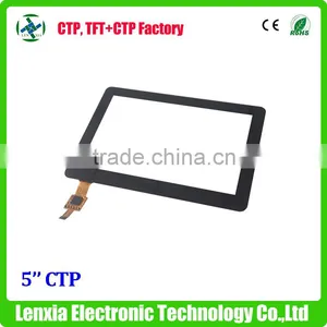Good Price I2c Interface 5'' Industrial Capacitive Touch Panel thumbnail-5