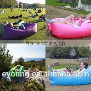 Fast Inflatable Lounger Chair Air Lazy Bean Bag Air Sleeping Bag Inflatable Air Sofa thumbnail-3