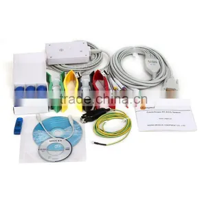 CE&ISO Approved High Quality 12-lead Resting PC Based ECG Machine Computer Software+CardioScape-Shelly thumbnail-2