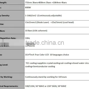Diode Laser Hair Removal Machine 808 nm 810nm Portable thumbnail-3