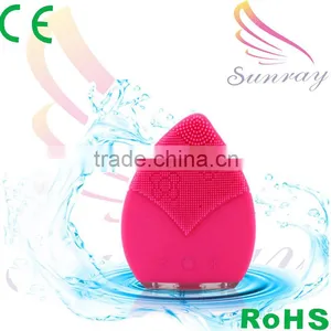 ODM/OEM Electric Anion Sillicone Massage Facial Cleansing Brush thumbnail-1