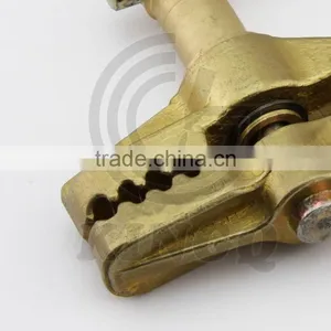 KINGQ British Type Brass Cable Clamp 500A for Welding Machine thumbnail-5