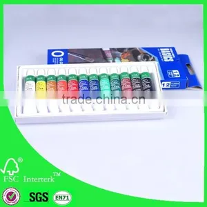 Acrylic Paint Colours Paint Colors 12x12ml thumbnail-1