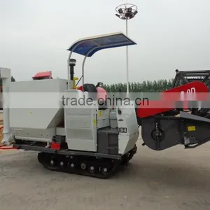 Rice Combine Harvester With Track thumbnail-2