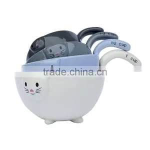 Cute Little Kittens Ceramic Measuring Bowls Set thumbnail-1