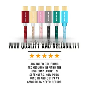 Voxlink 5v 1a High Quality Gold Plated Fast Charging 1m Crocodile USB 2.0 Charger Cable (type-c/micro Usb/for Ios Type) thumbnail-4