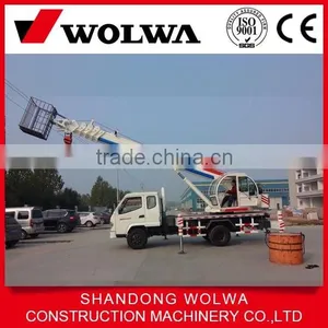 8 Ton Lifting Weight Pickup Truck Crane With Double Winch for Sale thumbnail-1