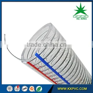 Aging Resisting Steel Wire Reinforced Vacuum Pvc Suction Hose thumbnail-2