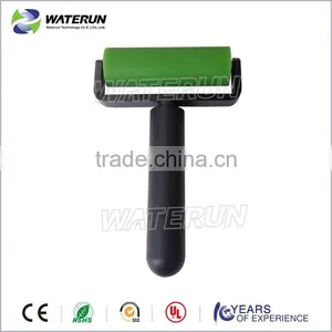 4" Silicon Sticky Roller,Green Silicon Roller + Black ESD Metal Handle thumbnail-1