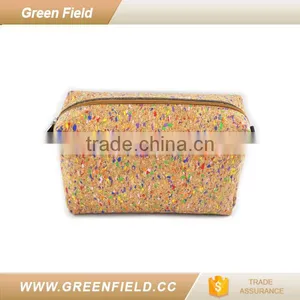 Personalized Natural Cork Cosmetic Box thumbnail-1