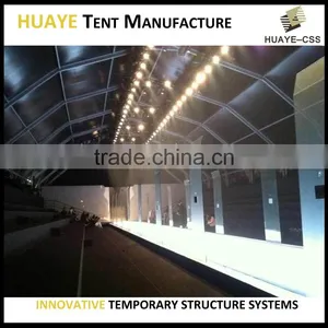 High Class Big Durable Curve Tent With Black PVC Inside thumbnail-5