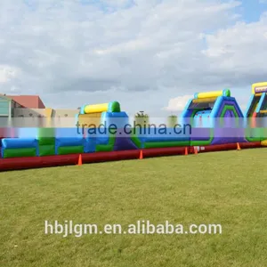PVC Inflated Castle Made by PVC Inflatable Material From Hubei Jinlong thumbnail-5