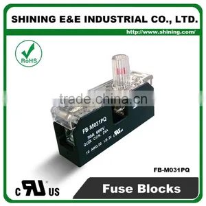 FB-M031PQ Panel and Din Rail Mounted 30A 1 Way Fuse Terminal Block thumbnail-1