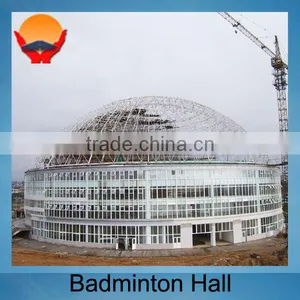 Steel Structure Building Badminton Hall thumbnail-1