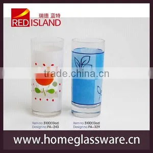 10oz Glass With Printing Designs/water Cup/printed Glass Cup thumbnail-1