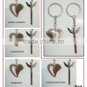 Love Promotion Metal Key Chain thumbnail-1
