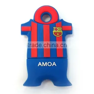 Wholesale Creative PVC Soft Plastic Shell Theme Football World Cup Usd Flash Drives thumbnail-3