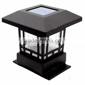 2PK 20 Lumens Solar Fence Post Cap Lights thumbnail-3