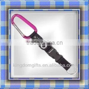 Hot Sales Aluminum Carabiner With Lanyard thumbnail-1