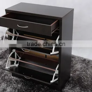 Fashion Rotating Wooden Shoe Cabinet or Rack thumbnail-2