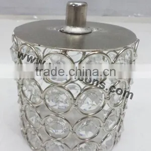 Votive Candle Holder Glass Candle Holder With Color Crystal Candle Holder thumbnail-1