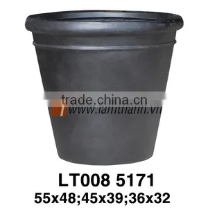 Southern Vietnam Exporter Stylish Garden Landscape Poly Terrazzo Planter thumbnail-1