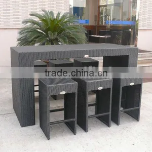 Garden Rattan Stool thumbnail-4