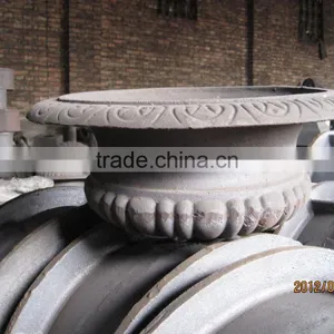 Outdoor Decorative Casting Iron Flowerpots Hotsales,outside Metal Iron Casting Flower Pots thumbnail-4