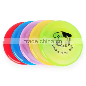 The Bending Deformation of Plastic Cartoon Dog Printing Plastic Pet Dog Frisbee 20cm thumbnail-2