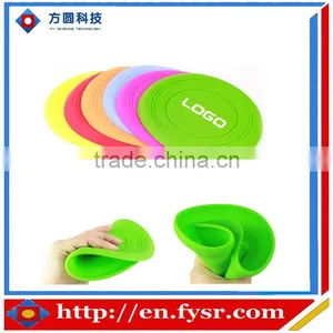 Wholesale Silicone Pet Toys Foldable Dog Frisbee thumbnail-1